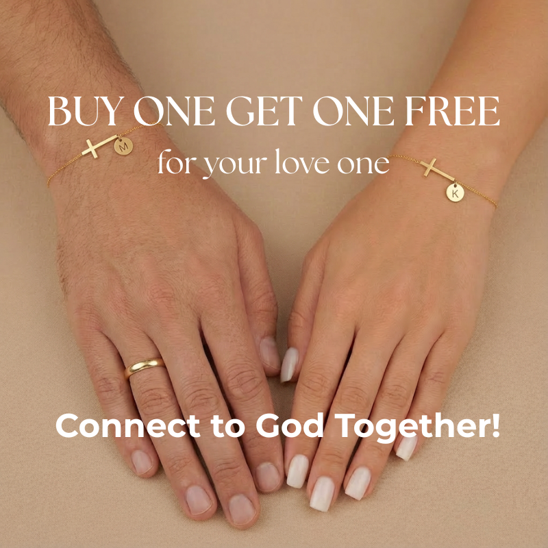 Personalized Initial Cross Bracelet™