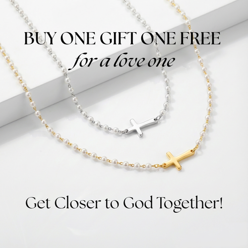 Pearl Cross Necklace